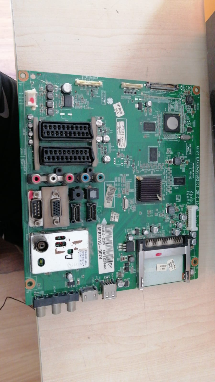 EAX63426602 LG ANAKART Ürünlerimiz 2. el olup ustalarımız tarafından kontrol edildikten sonra satılmaktadır geri iade yoktur